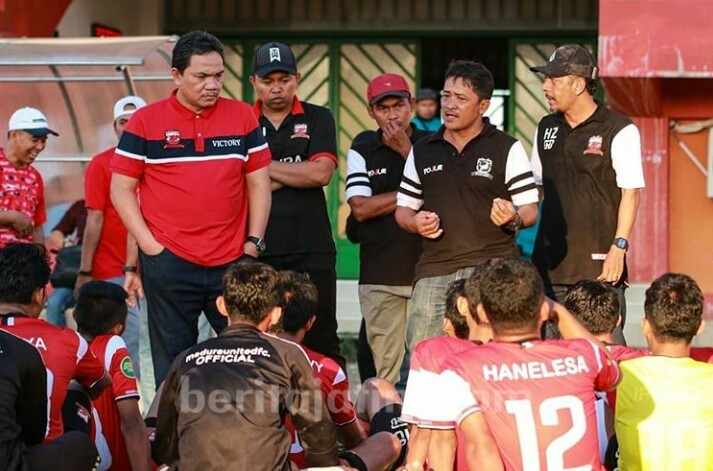 Disebut Masuk Setting-an Juara Liga 1 2019, Ini Komentar Presiden Madura United