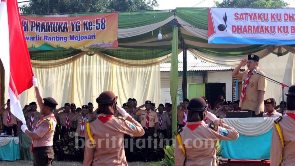 Wakil Bupati Mojokerto: Pramuka Ajarkan Generasi Muda Hal-hal Positif