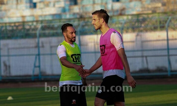 Duo Legiun Asing Madura United Mulai Berlatih