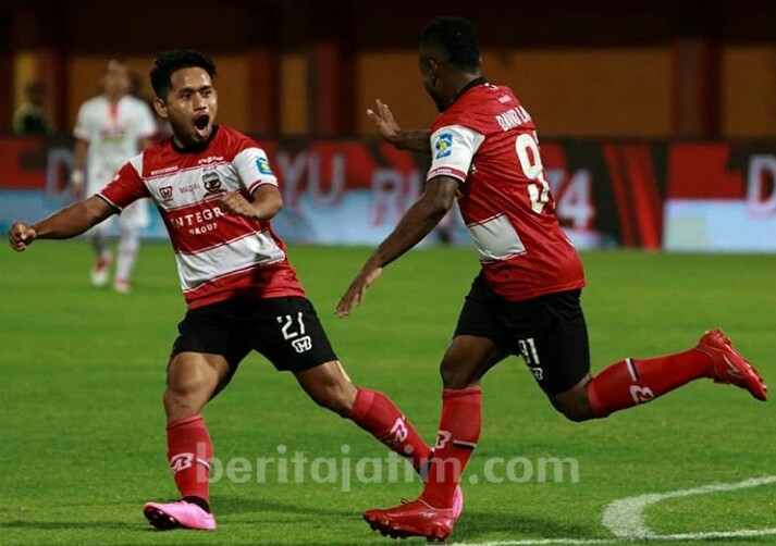 Madura United Gagal Terapkan Strategi Saat Lawan Persija