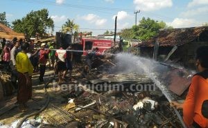 1 Jam, Kebakaran Terjadi di 2 Lokasi Berbeda di Pamekasan