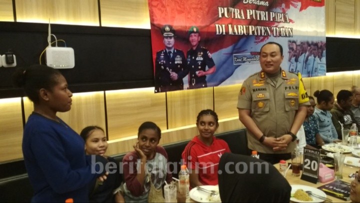 Pelajar Papua Mengaku Nyaman Selama Belajar di Tuban