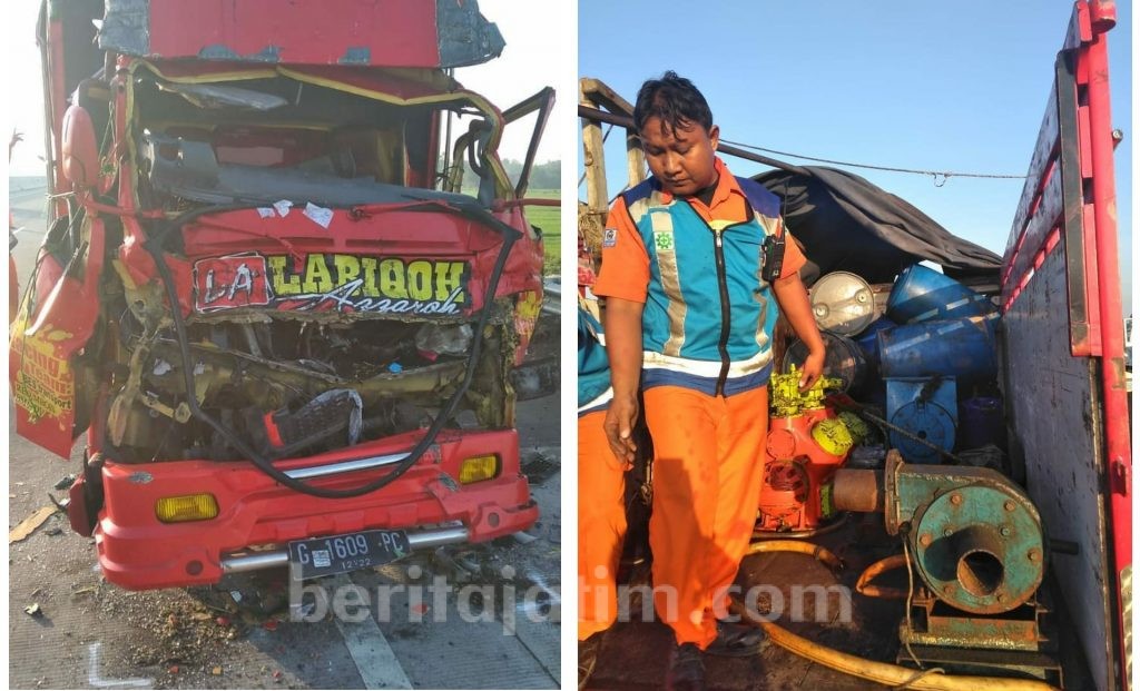 Laka di Tol Gempol-Pasuruan, Dua Penumpang Truk Asal Pekalongan Meninggal