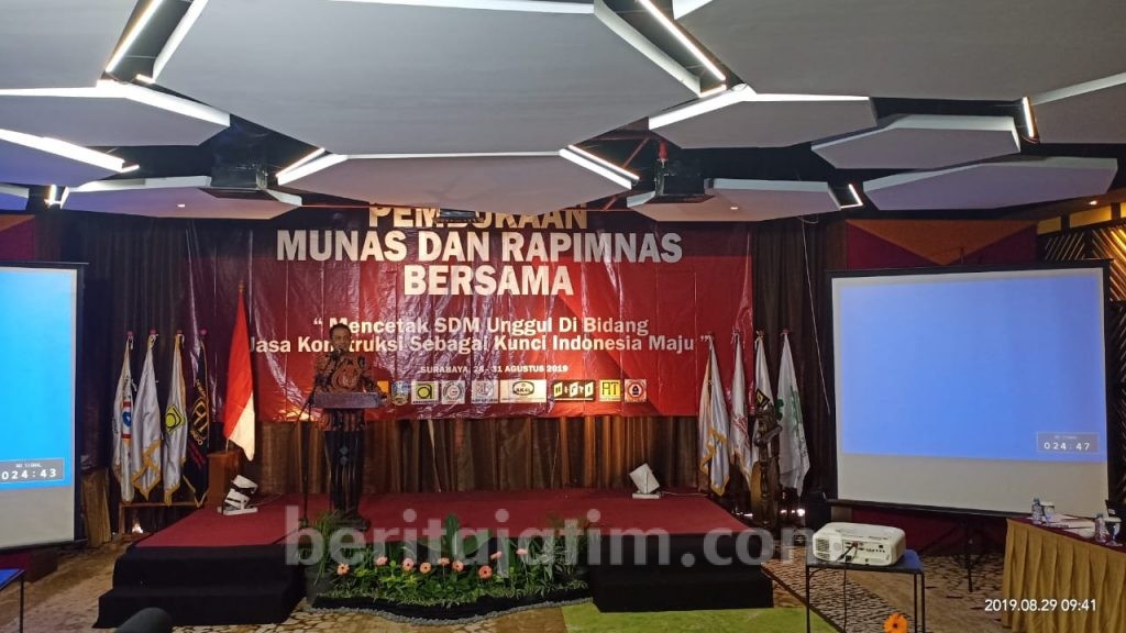 Gelar Munas-Rapimnas, Askonas Tingkatkan SDM Jasa Konstruksi Hadapi Industri 4.0