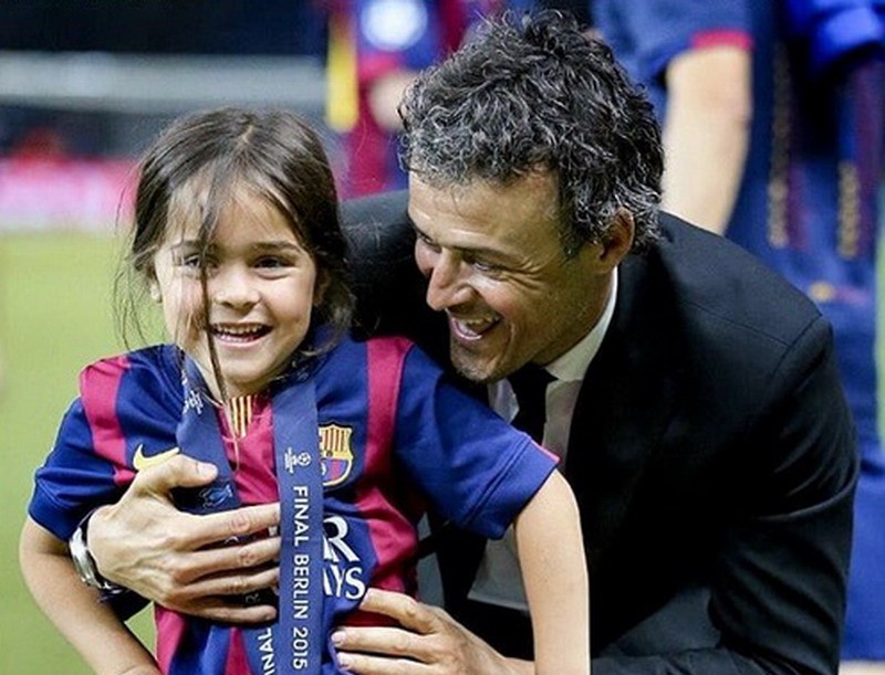 Putri Luis Enrique Meninggal Dunia di Usia 9 Tahun