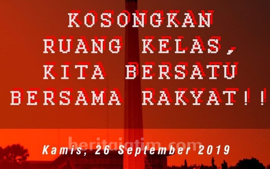 Besok, Mahasiwa UNAIR Demo ke DPRD Jatim