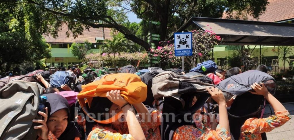BPBD Kota Malang Sosialisasi Siaga Kebencanaan ke Siswa SMA