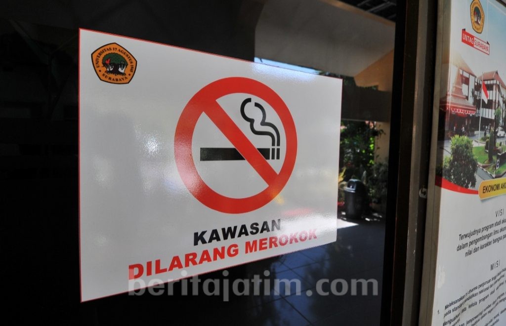 Kawasan Tanpa Rokok di Surabaya Terus Disosialisasikan