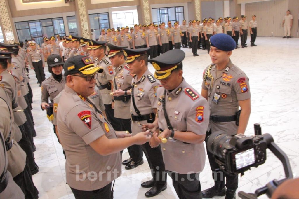 32 Kapolres dan Pejabat Polda Jatim Dapat Promosi, Kapolda Berterimakasih Pada Kapolri