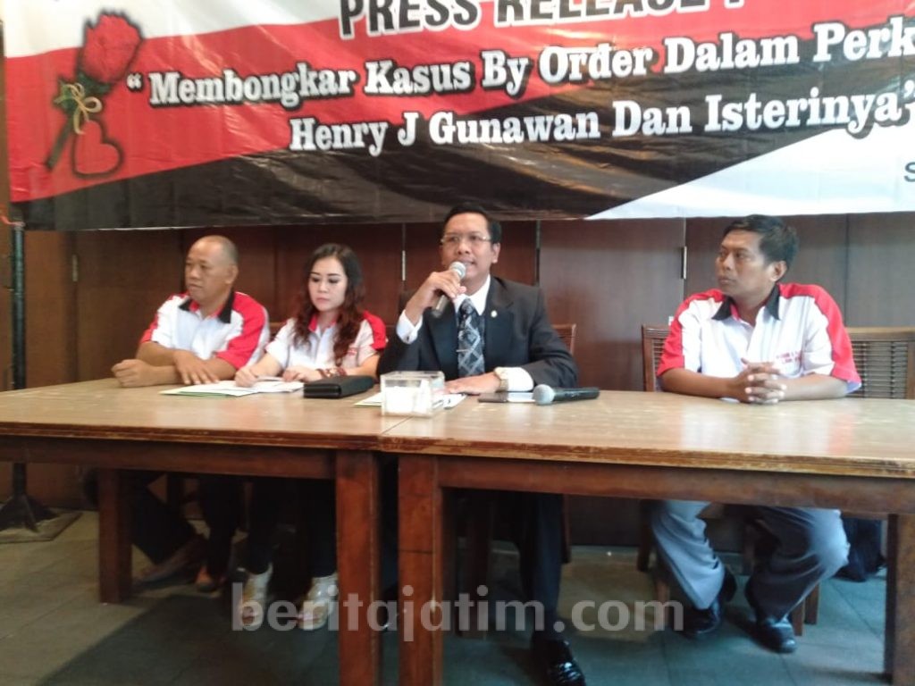 Merasa Jadi Korban Kriminalisasi, Henry J Gunawan Melawan