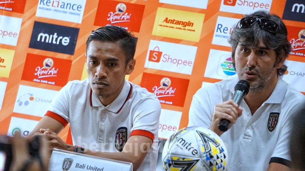 Stefano Cugurra Puas Bali United Kalahkan Persebaya