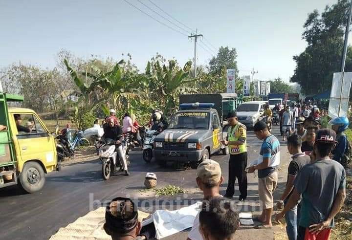 Terlindas Truk, Petani di Jombang Tewas Mengenaskan