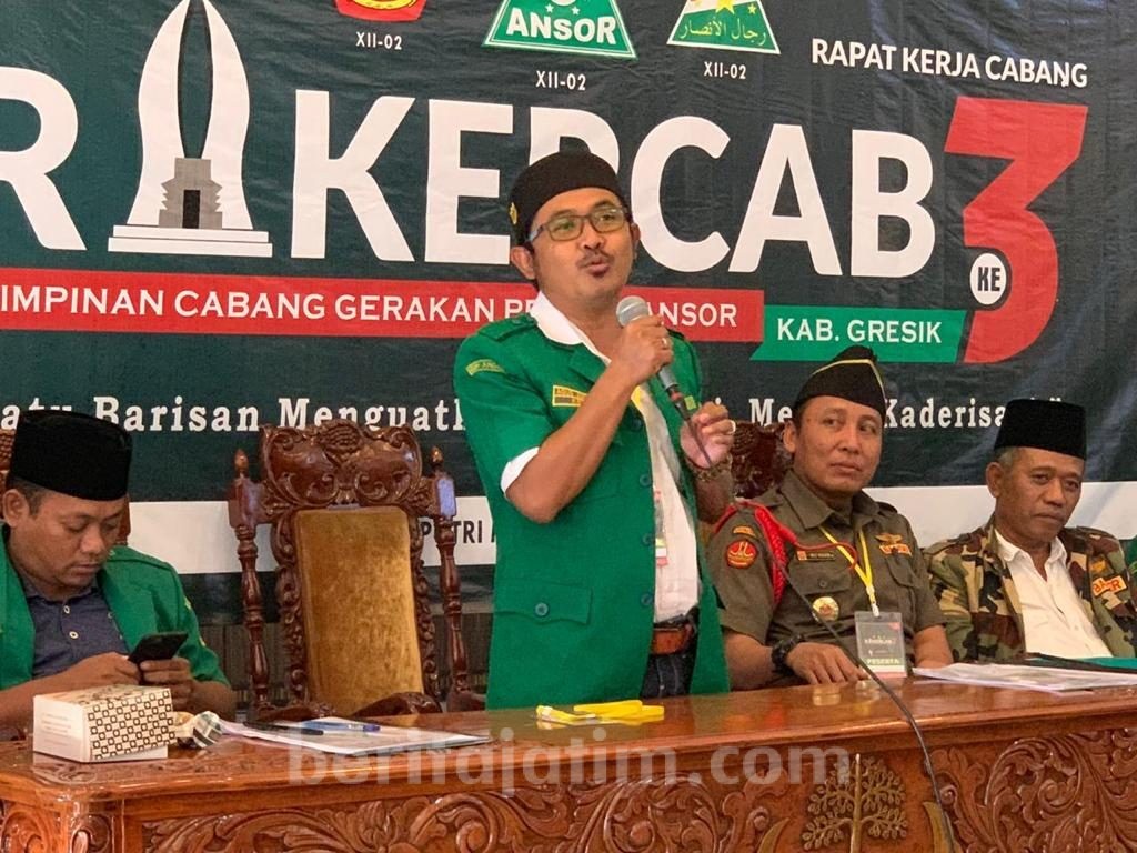 Ansor Gresik Dukung Polisi dan TNI Tangani Pengusung Khilafah