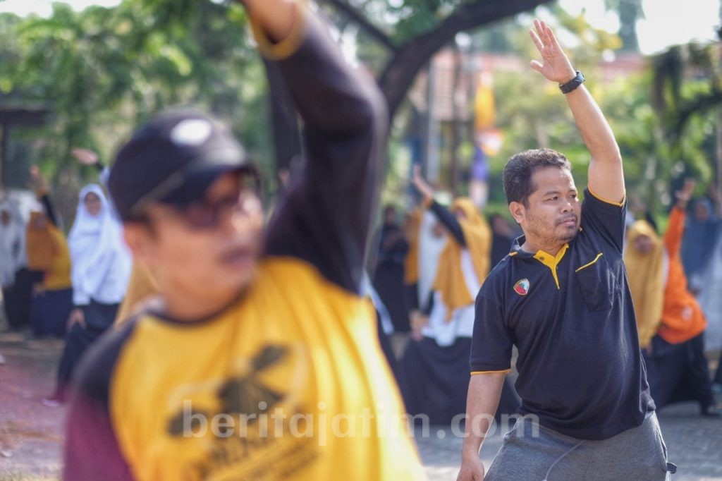 PKS Jatim Ingatkan Bhinneka Tunggal Ika dengan Gelar Senam Nusantara