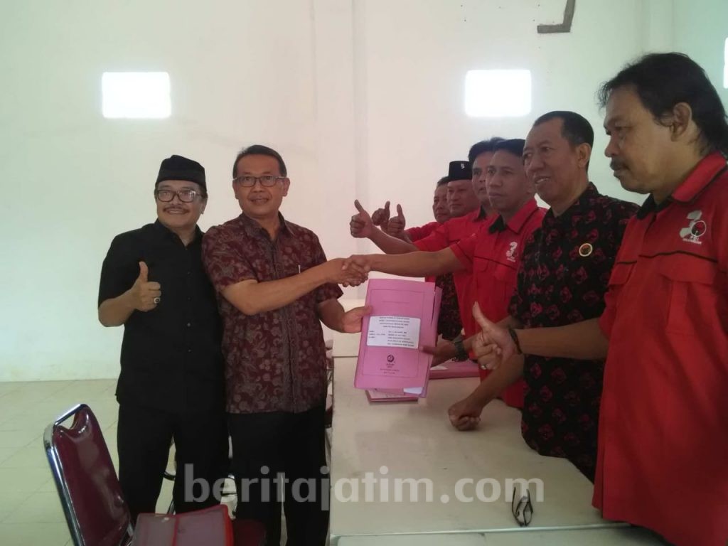 PDIP Kabupaten Kediri Panen Kandidat Bupati Kediri