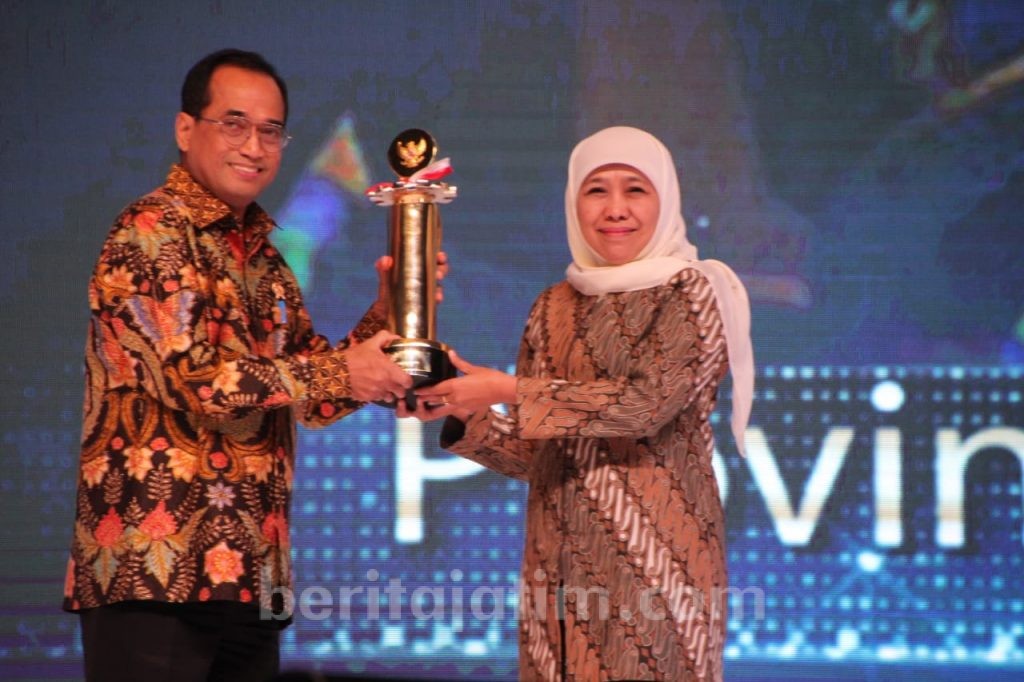 Jatim Peringkat Pertama Borong Anugerah Wahana Tata Nugraha