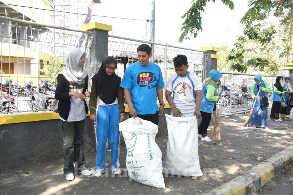 Peringatan WCD di Kota Kediri, Ini 4 Titik Sasaran Pembersihan
