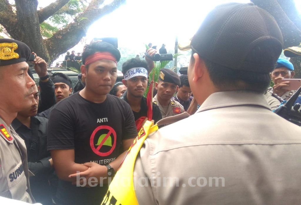 Mahasiswa Tolak Bertemu Anggota DPRD Kota Malang