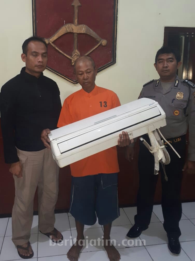 Warga Trenggalek Ini Gasak AC Gudang Penyimpanan Barang Surabaya