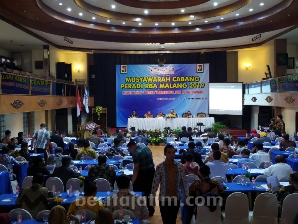 Pengurus Baru Peradi RBA Malang Hapus Sekat Advokat Junior dan Senior