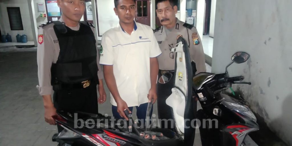 Kepergok Curi Kabel, Wahyudi Dibui Polsek Driyorejo Gresik