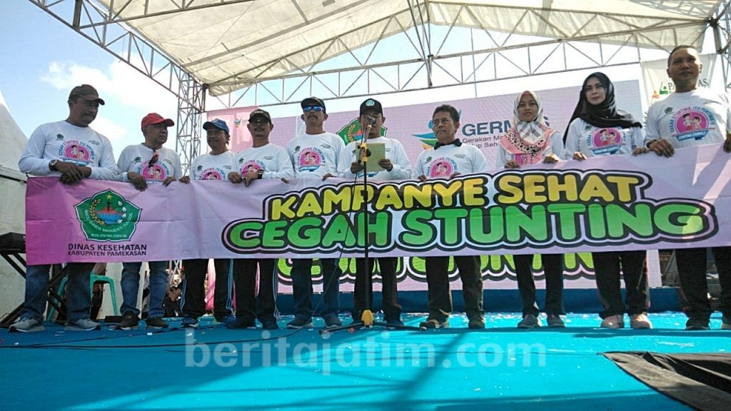 Wabup Pamekasan Pimpin Deklarasi Pola Hidup Sehat