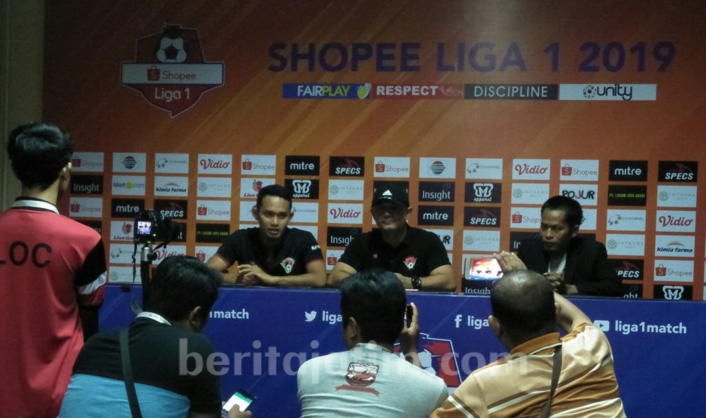 Pelatih Kalteng Putra Akui Kekalahan dari Madura United