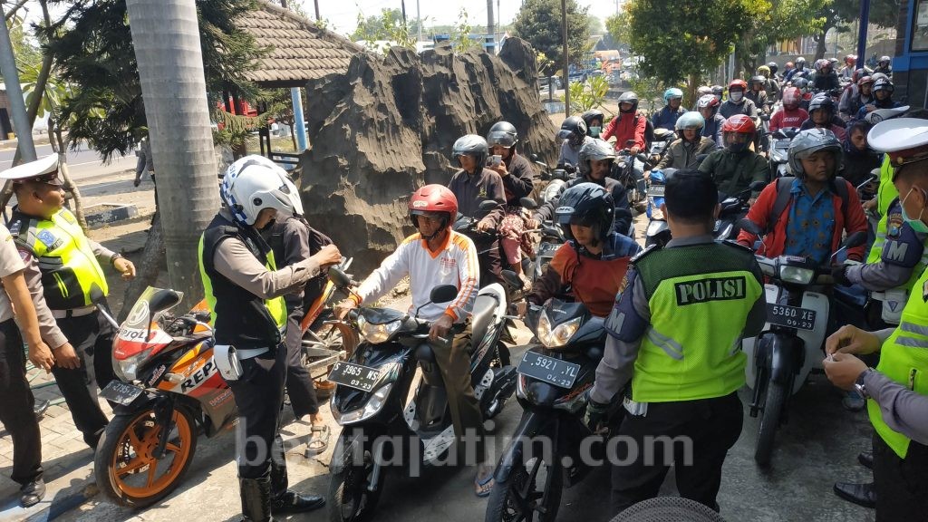 Ribuan Pengedara Ditilang di Mojokerto, Didominasi Pengendara Dibawah Umur