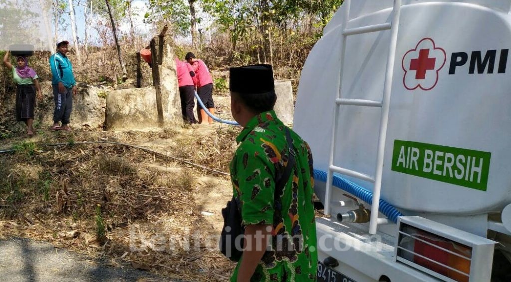 Ini Sasaran Distribusi Air Bersih Tim TDB PMI Pamekasan