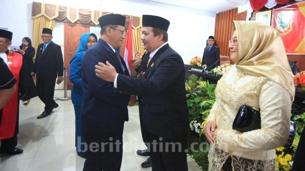 Pimpinan DPRD Kota Mojokerto Dilantik