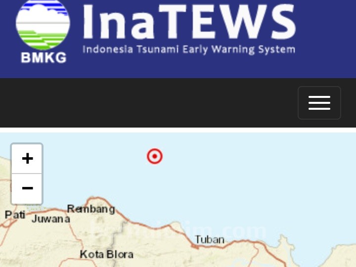 Gempa 5.6 SR di Laut Tuban, Warga Tuban Justru Tak Rasakan Getaran