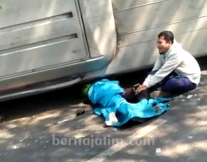 Sugeng Rahayu Vs Sepeda Motor, Satu Korban Meninggal di TKP