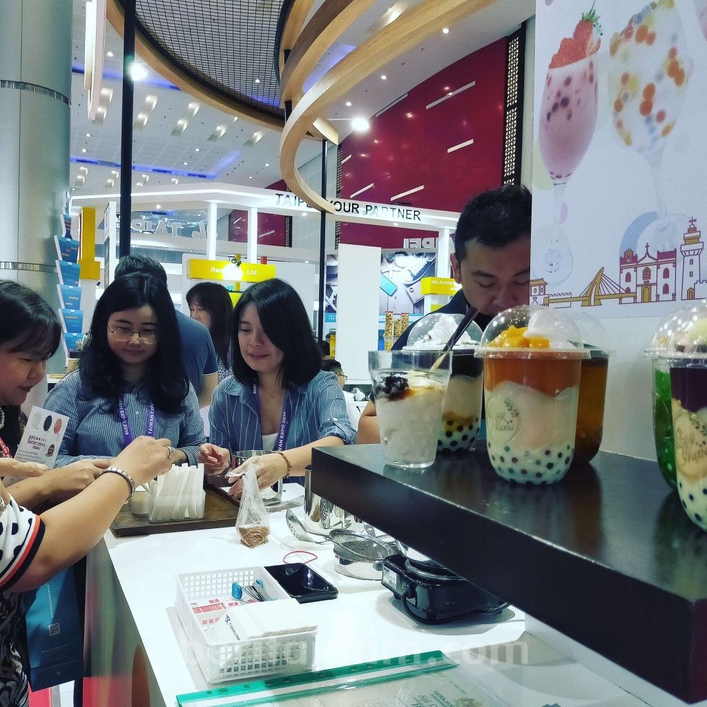 Paviliun Makanan Kekinian Lebih Banyak Diminati Pengunjung di Taiwan Expo 2019 Surabaya