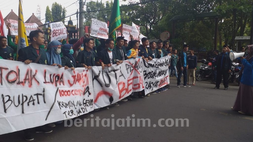 Mahasiswa IAI Syarifuddin Tagih Janji Politik Bupati Lumajang