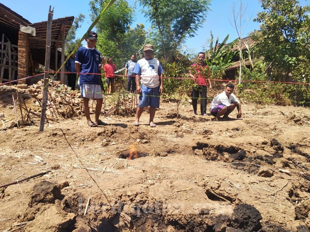 Tanah di Ponorogo yang Keluarkan Bara Api Pernah Jadi Pembuangan Limbah Jamu