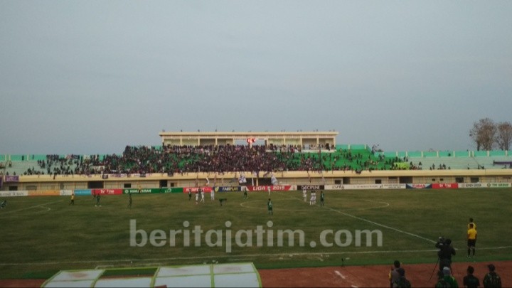 Dapat Penalti, Persatu Menang 2:1 lawan Persik Kediri