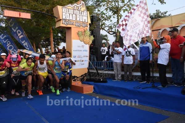 Ajang Bergengsi Kelud Volcano Road Run Kabupaten Kediri 2019 Sukses