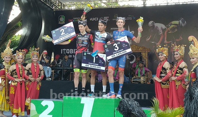 Pebalap Asal Mongolia Juara Etape I Tour d Banyuwangi