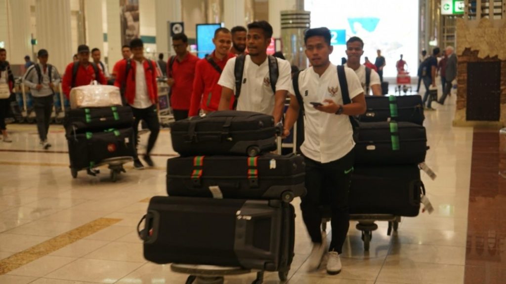 Tiba di Dubai, Timnas Indonesia Langsung Gelar Latihan