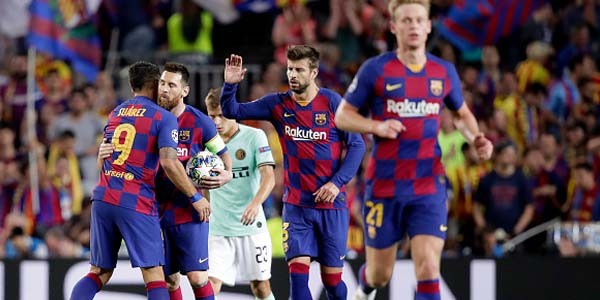 Sempat Tertinggal, Barca Berbalik Unggul atas Inter