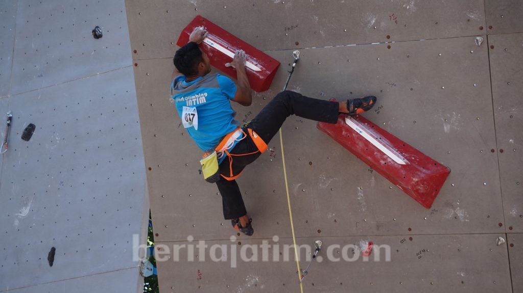 Panjat Tebing Jatim Kokoh di Puncak Klasemen Perolehan Medali