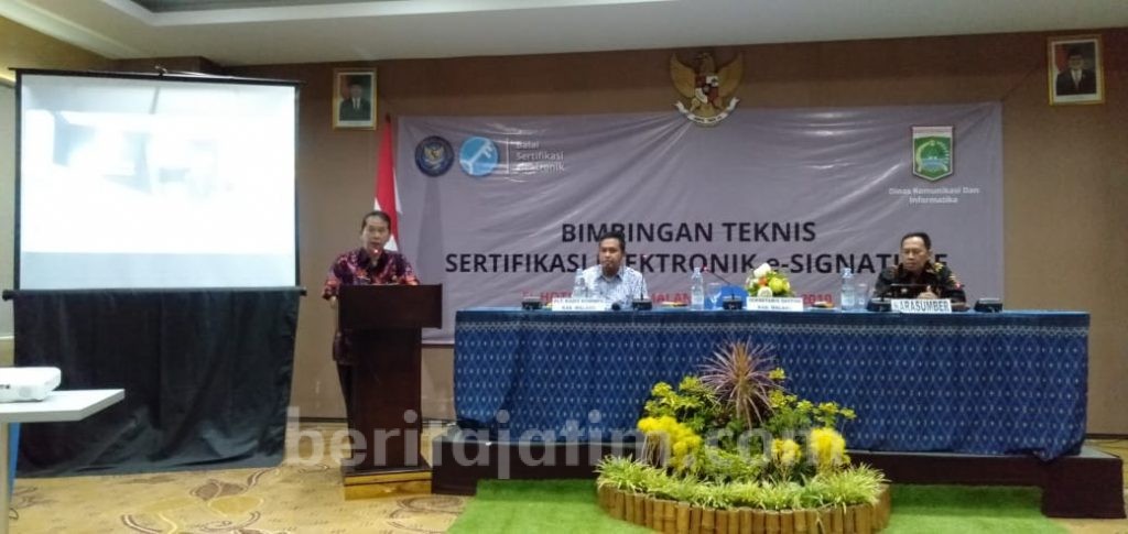 Permudah Birokrasi, Pemkab Malang Siapkan Tanda Tangan Digital