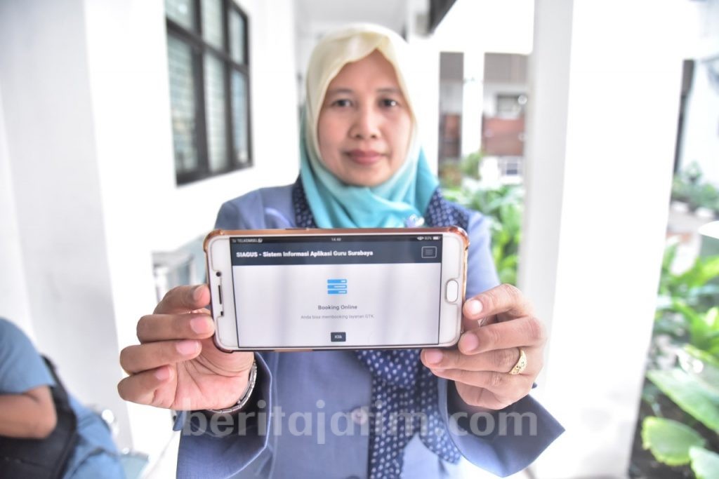 Efisiensi Layanan Tatap Muka Guru, Dispendik Luncurkan E-Public Service GTK
