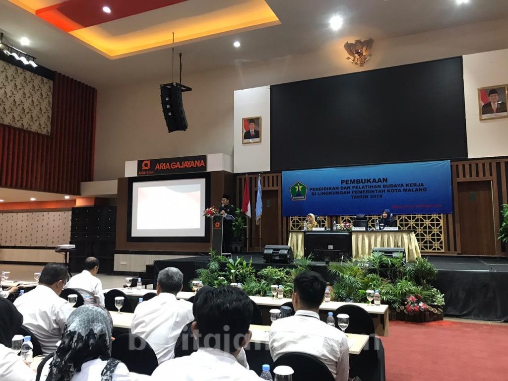100 ASN Kota Malang Dapat Pelatihan Karena Miliki Budaya Kerja Rendah