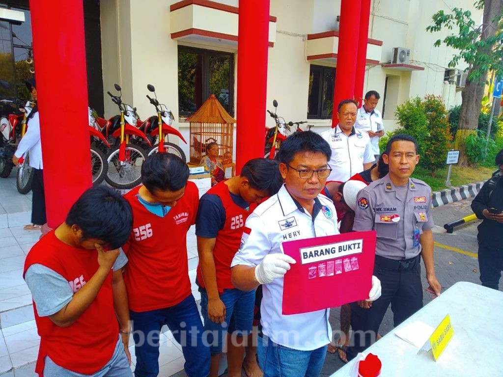 Dipasok dari Madura, Polisi Bekuk Enam Pelaku Jaringan Narkoba