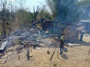 Emas 200 Gram dan Uang Tunai Hangus Jadi Abu saat Rumah Terbakar