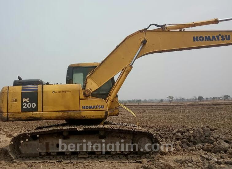 Sempat Beroperasi Lagi, Galian C Jatirembe Benjeng Gresik Akhirnya di Police Line