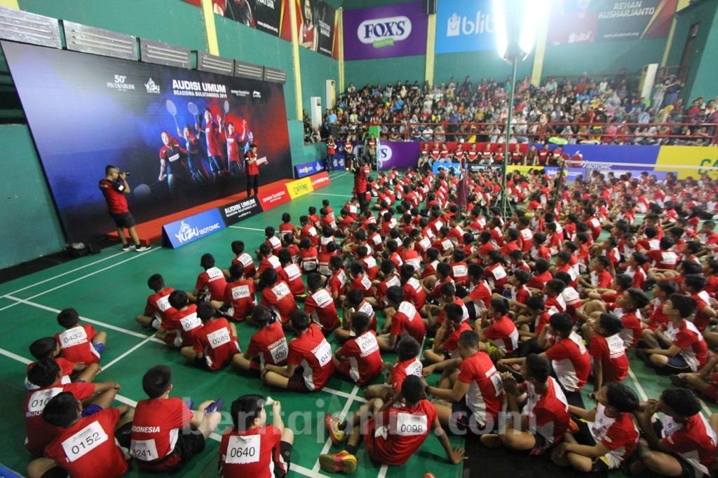 Tim Pencari Bakat Mulai Lirik Atlet Putri di Audisi Beasiswa Bulutangkis 2019