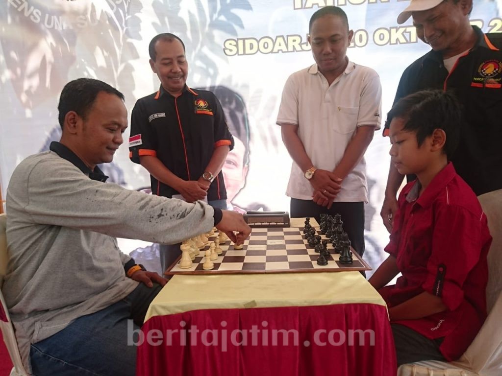 78 Atlet Catur Cilik Adu Kebolehan di Sidoarjo