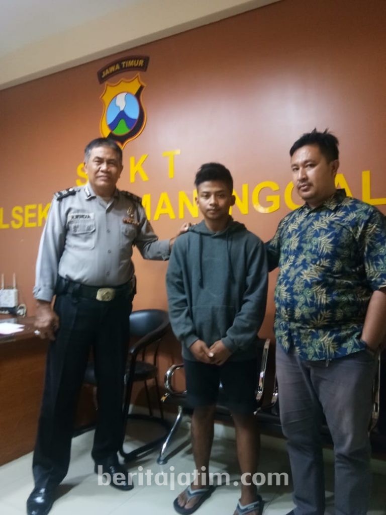 Buronan Ranmor Tertangkap Saat Operasi Lantas Polsek Jambangan